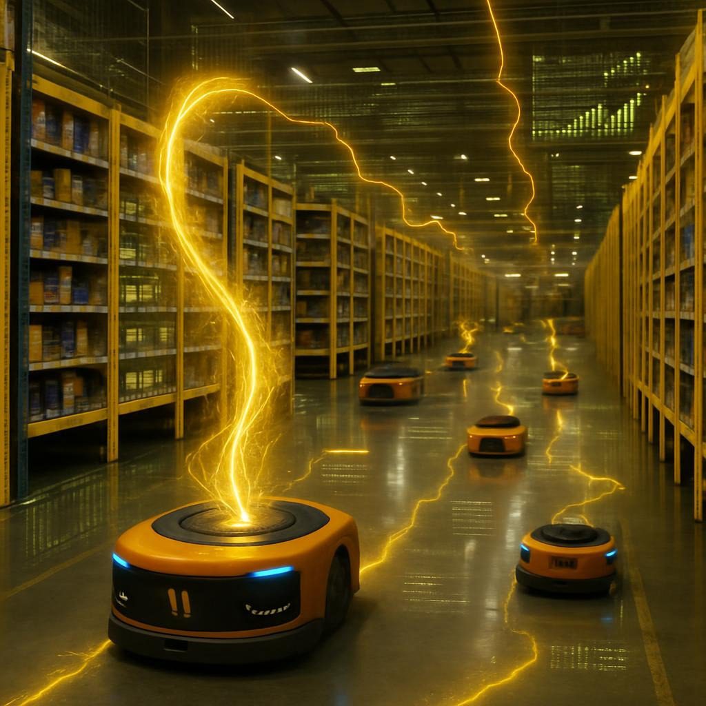 Amazon AI-powered warehouse case study