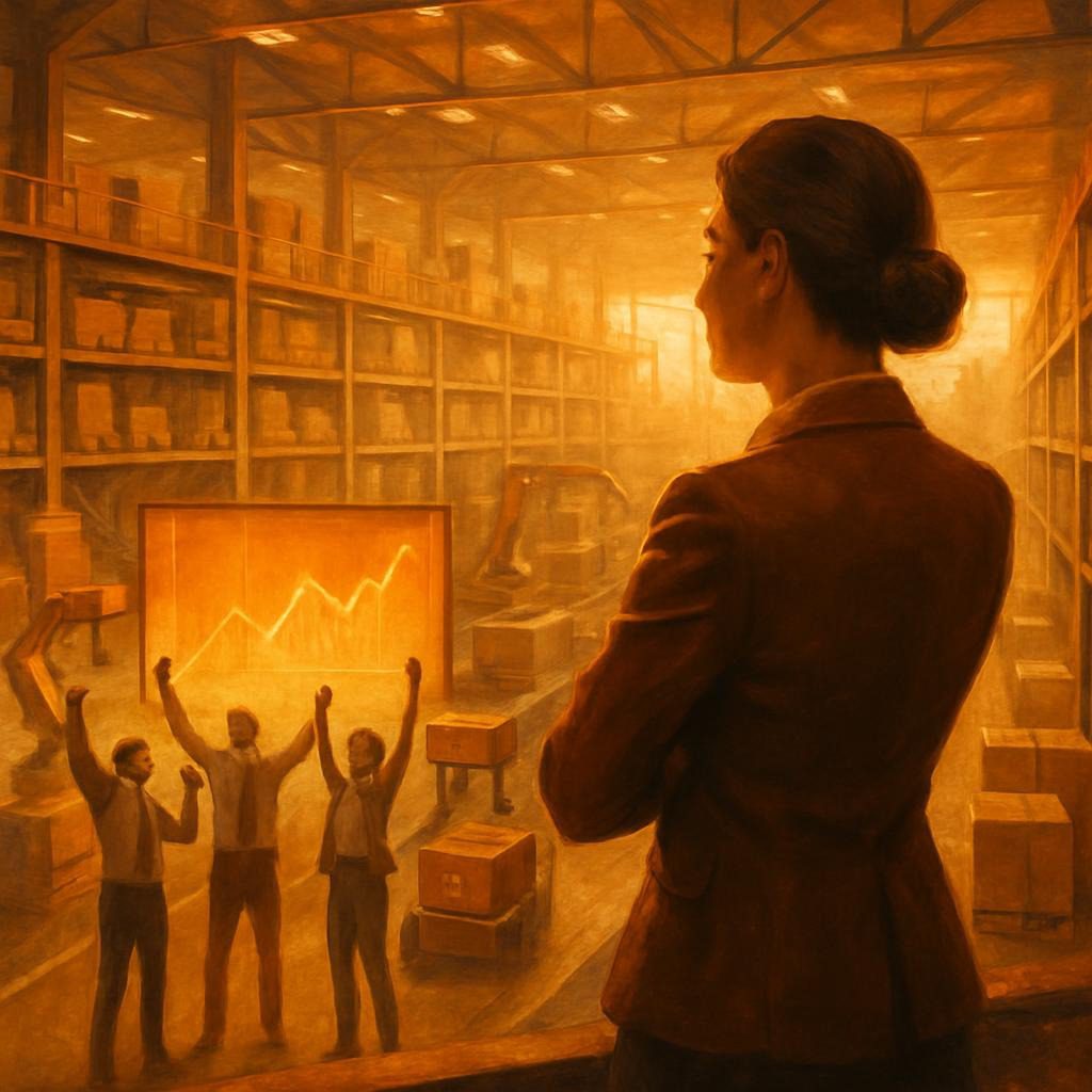 Triumphant AI supply chain transformation