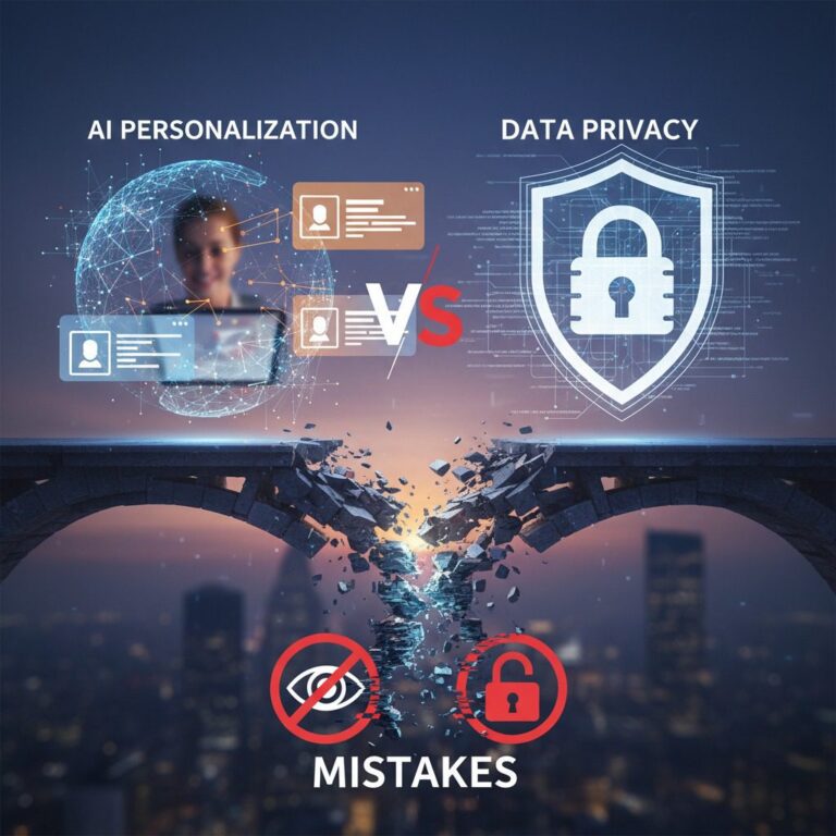AI Personalization vs Data Privacy Mistakes