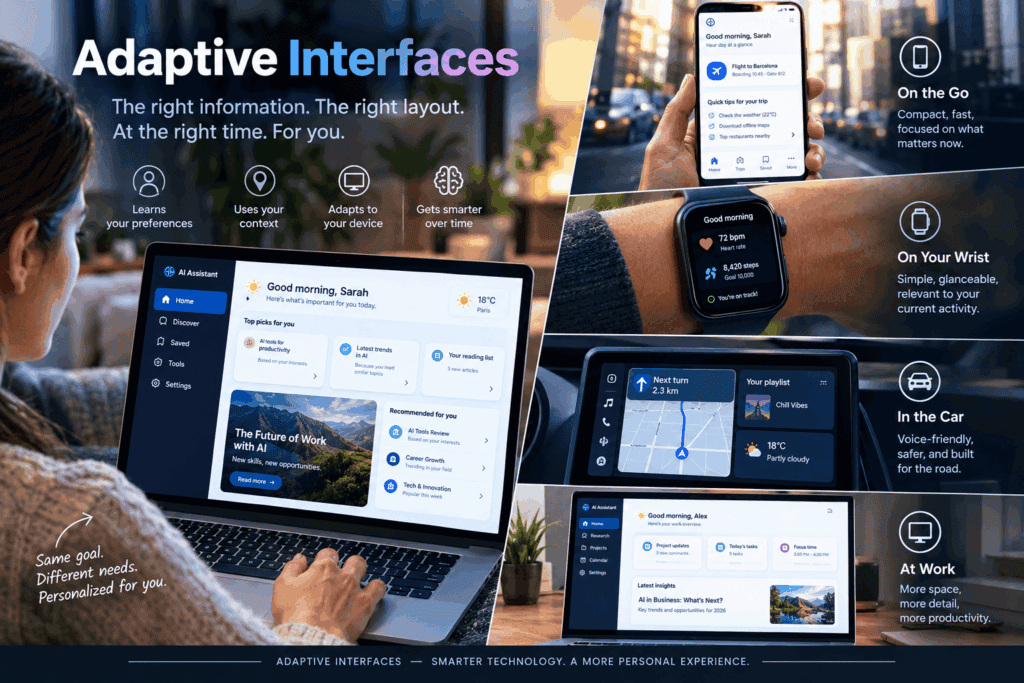 adaptive interfaces